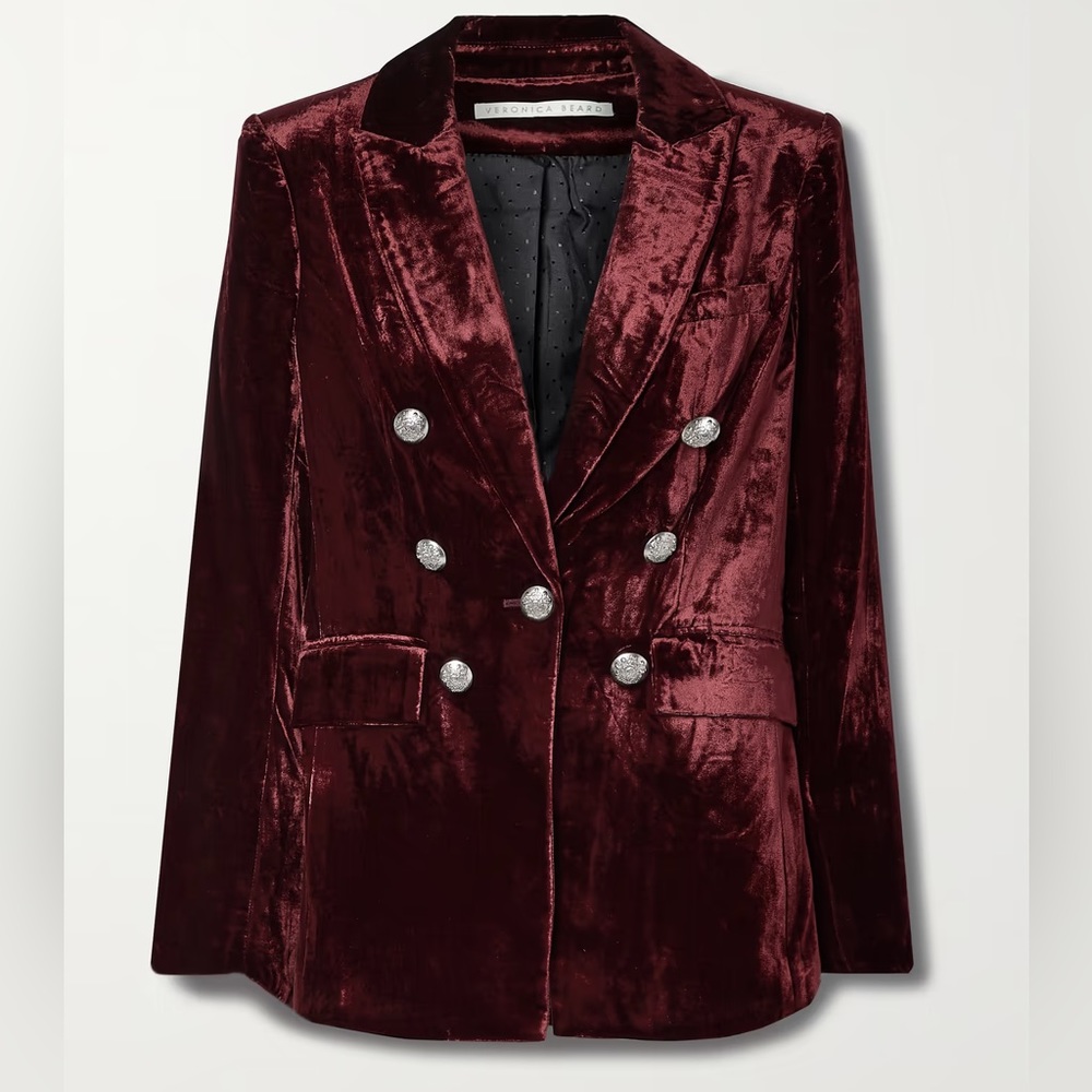 VERONICA BEARD
Gaya Dickey velvet blazer